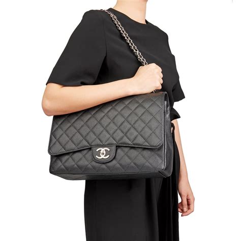 chanel 19 flap maxi|authentic chanel double flap bag.